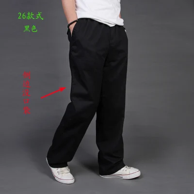 82 мужская одежда Свободные повседневные походные Мужские штаны плюс размер хлопок комбинезоны мужские длинные штаны брендовые L-6XL - Цвет: model 4