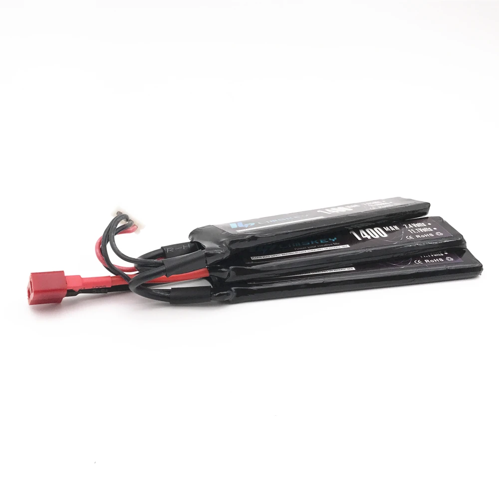 Limskey полимерный аккумулятор Lipo 11,1 V 1400mah 25C 3S разъем Tamiya/T/XT60 для мини страйкбола Аккумулятор для пистолетов RC модель Bateria