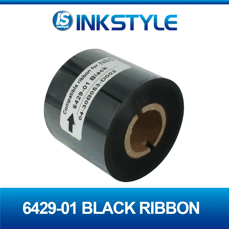 5pcs/Lot 6429 01 Black Ribbon 3200prints use in NBS IMX2 IMX2+ S 18 D