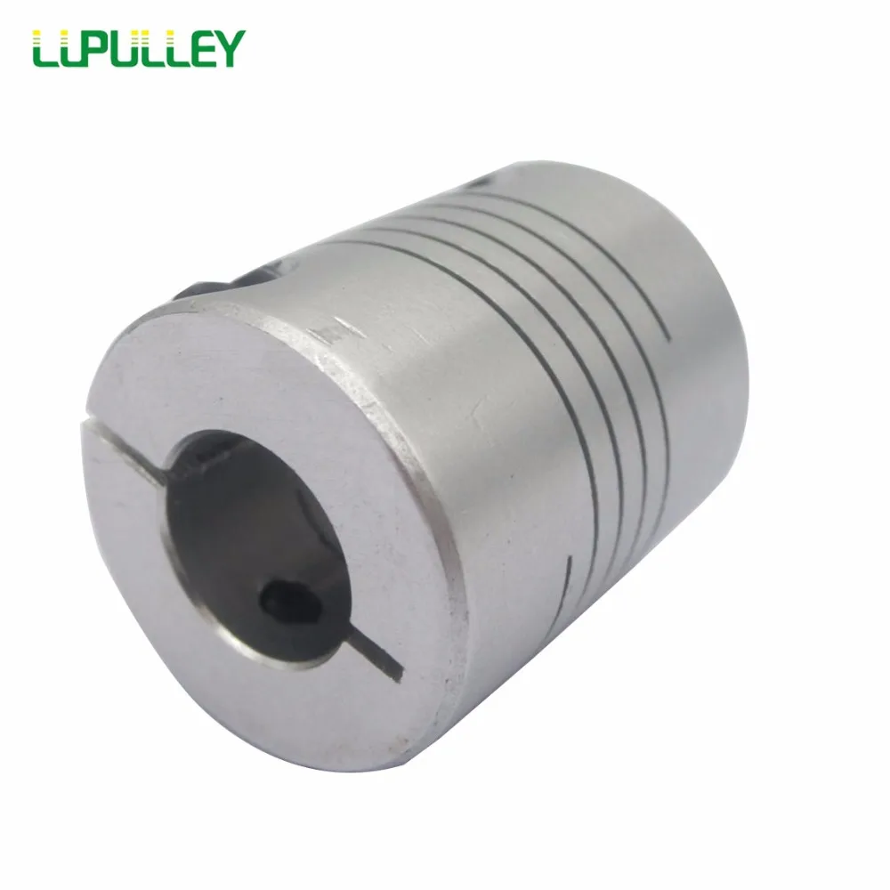 LUPULLEY 1 шт. 5 до 8 мм гибкое соединение OD25x30mm зажимного типа маршрутизатор разъем 5/6/6,35 мм Двигатель челюсти вал муфта