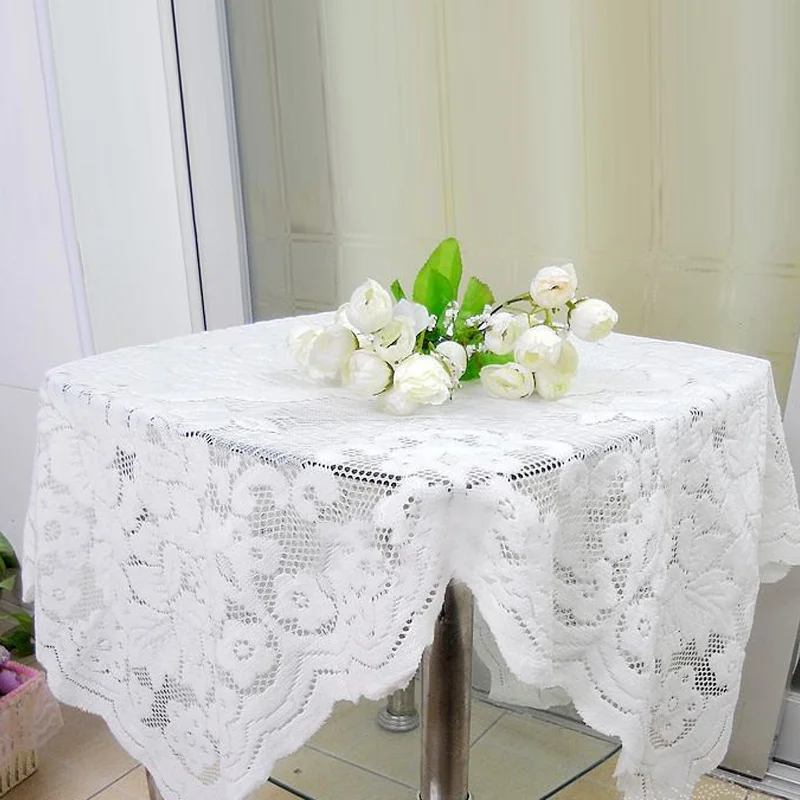 جديد جميلة الدانتيل التطريز سماط الطعام مركز الجدول الديكور جولة مربع مستطيل البيضاوي بيع