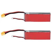 2x 3S 25C 11.1V 2200mAh Lipo Battery Pack For Walkera E22 RC Helicopter Car XT60