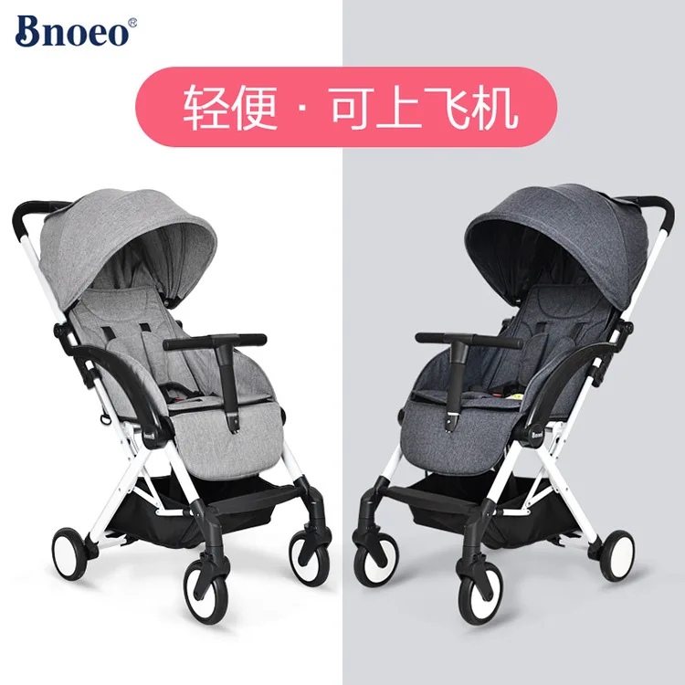 Bnoeo Super Light Baby sryoller Can Sit In A Baby Cart Folding Portable