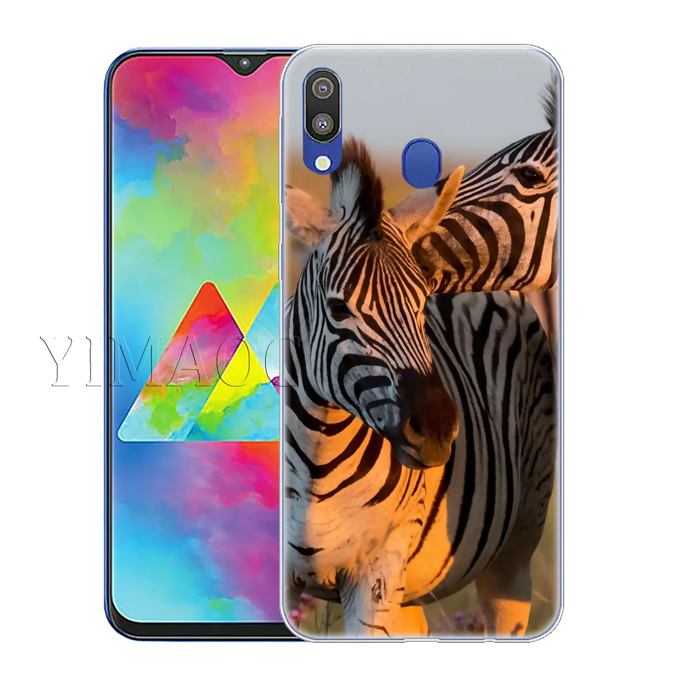 Мягкий силиконовый чехол YIMAOC с изображением зебры и жирафа для Samsung Galaxy A70 A60 A50 A40