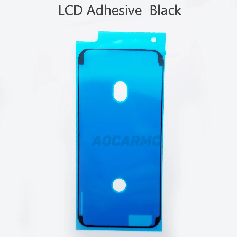 Aocarmo черный/белый ЖК-экран водонепроницаемый стикер батарея клей полный набор для iPhone 6 S 4," Замена - Цвет: LCD Sticker Black