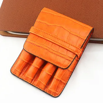 

Leather Fountain Pen Bags Pencil Cases Handmade Vintage Stationery Leather Pen Bag