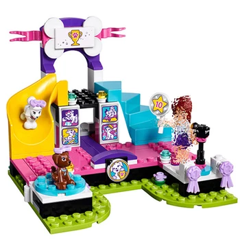 

Bela 10607 202Pcs Friends Series Puppy Championship Building Blocks Classic Educational Toys for Kids gifts Compatible With Toys