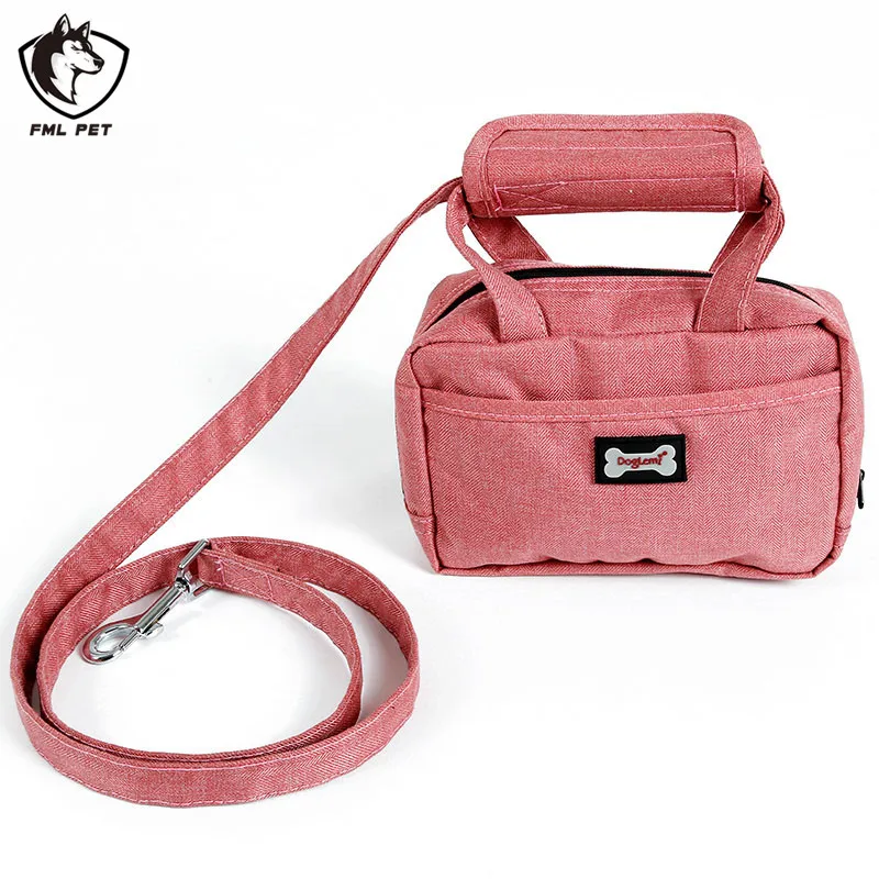 FML Pet Training Pouch Walking Leash Waterproof Dog Leash Bag Chihuahua