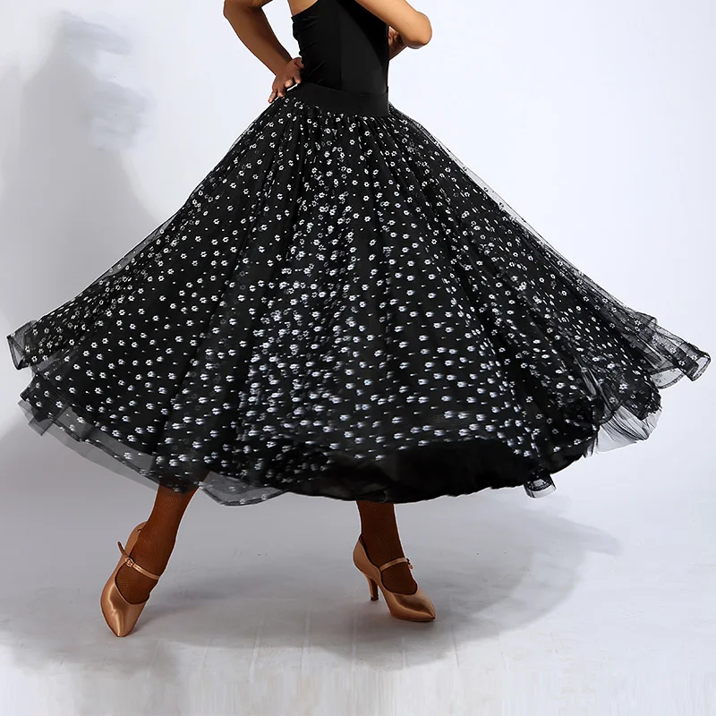 Buy 2018 Ballroom Dance Skirts For Women Stage Show