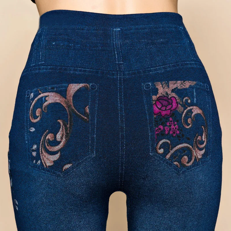 Flower Printed Jeggings 6 Flower Printed Jeggings 6