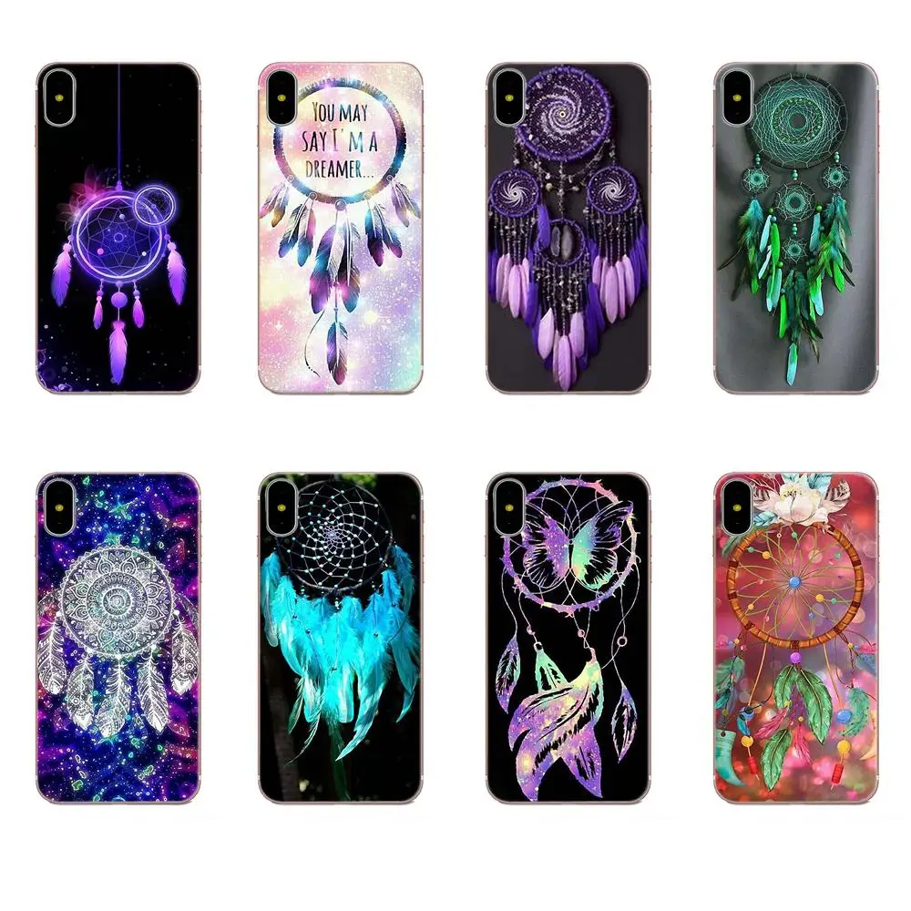 

TPU Protector For Sony Xperia Z Z1 Z2 Z3 Z4 Z5 compact Mini M2 M4 M5 T3 E3 E5 XA XA1 XZ Premium Fashion Dream catcher