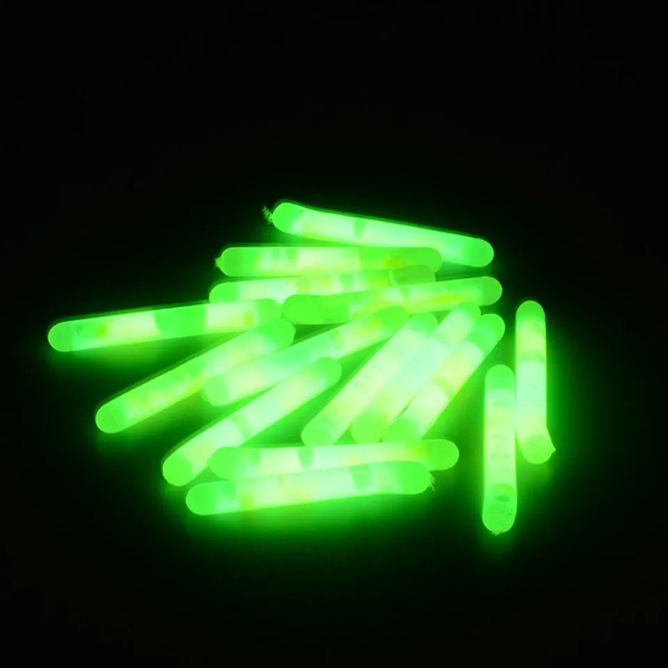 

50packs/250pcs Light Stick 4.5*37mm 30M Vision Bright Light Sticks Fishing Float Buoys Accessory Luminous Fishing Tackle FU012