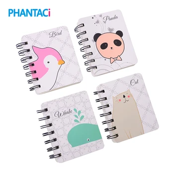 

Cute Cartoon Animal Notepad Coil Notebook For Kids Gift Daily Memos Notes Stationery 80 Pages Mini Planner Simple Pocket Book