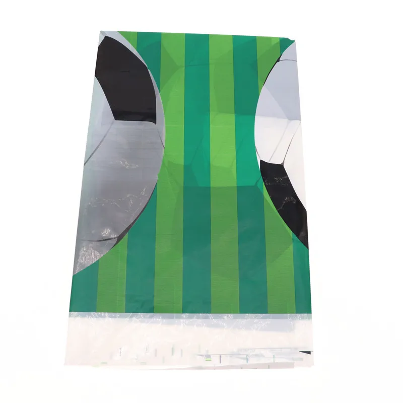 Тема Кубка мира футбол Зеленый День рождения украшения детские одноразовые столовые приборы набор салфеток Подарочный пакет вечерние принадлежности