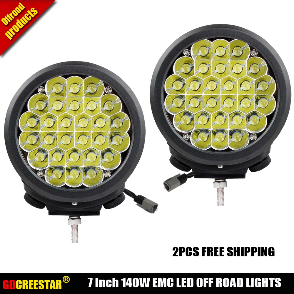 GDCREESTAR Wholesale Spot led driving lights 28leds IP68 12V 24V led