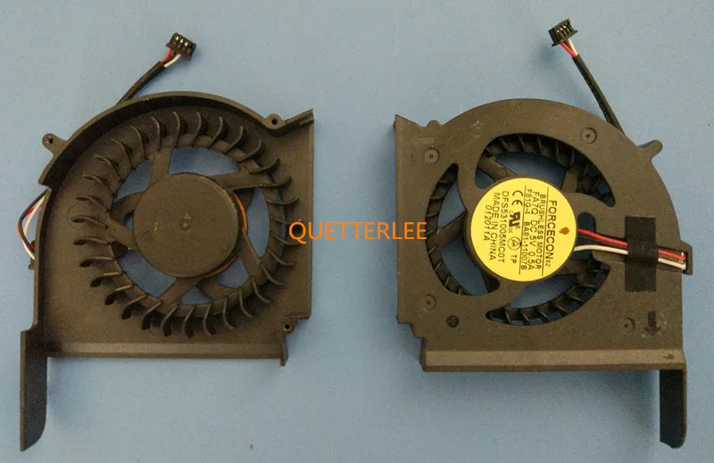 Generic New CPU Cooling Cooler Fan for Samsung NP370R4E NP370R5E NP450R4V NP450R5V NP510R5E NP470R5E DFS531005FL0T 