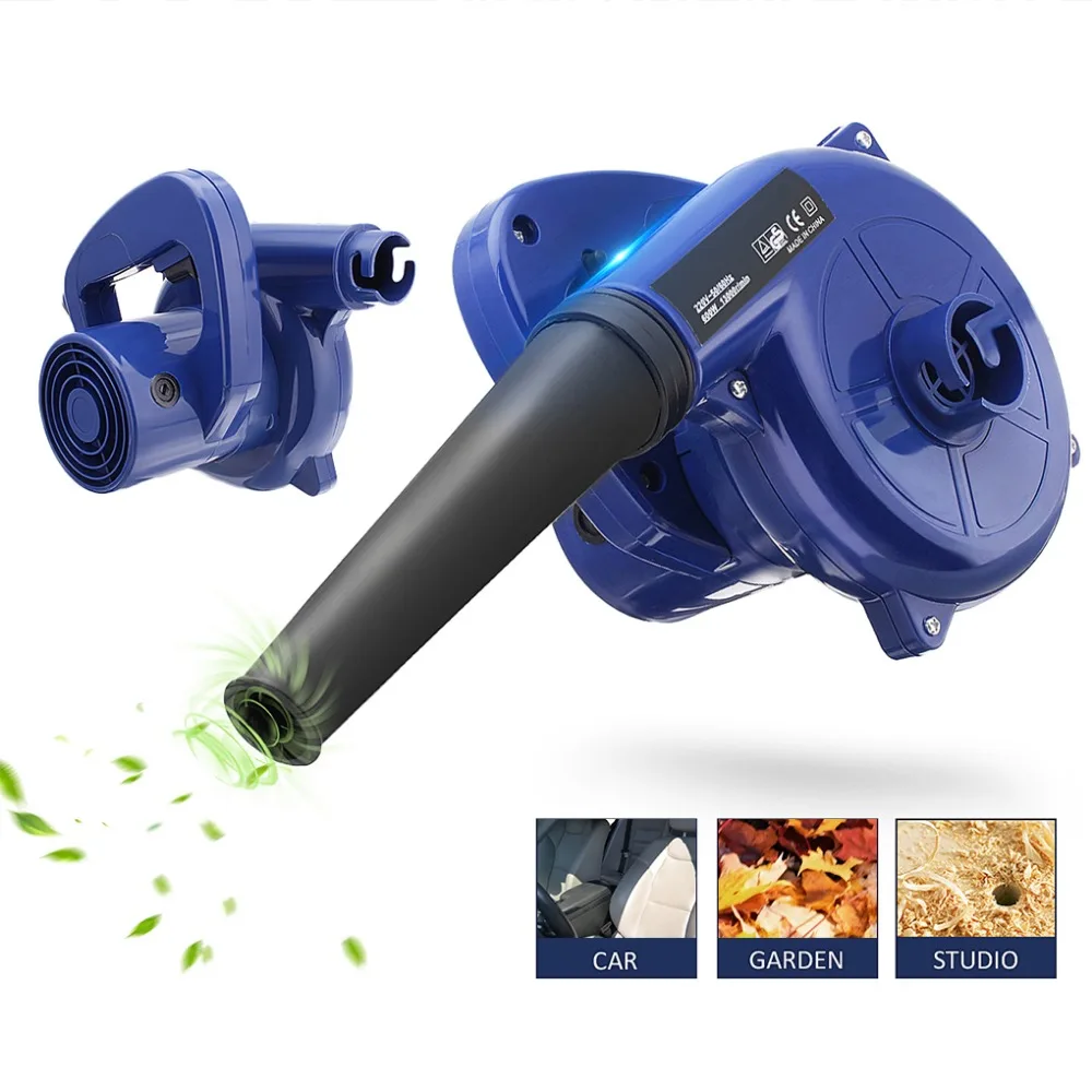 

500W Tools Portable Electric Tools Multi-Tools Electric Air Blower Handheld Garden Leaf Collector Car Computer Cleaner EU Plug