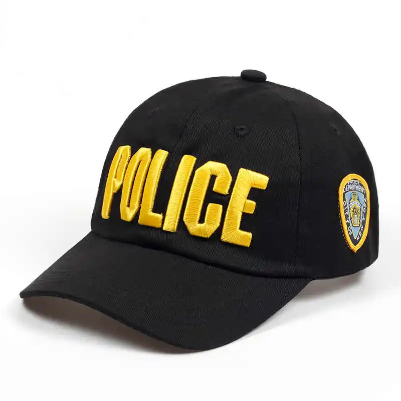 2019NEW Фирменная Новинка Мода письмо полиции для мужчин кепки s повседневное хлопок бейсбол для женщин летние Snapback шляпы высокого качества Bone