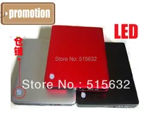 NEW wholesale 3 colors with LED light USB 3.0 External ODD / HDD Enclosure Device optical driver and Hard disk caddy Enclosure