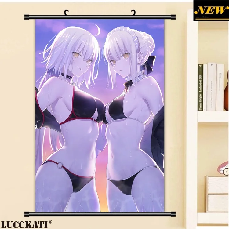 40X60 см Fate grand order Fate/go Fgo fate stay night сексуальный леденец попка клитор мультфильм