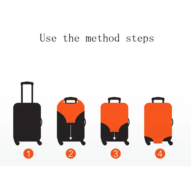 Новый эластичный Чехол для багажа пыли крышка подходит для 18-32 дюймов чемодан тележка дело пылезащитный Путешествия Аксессуары