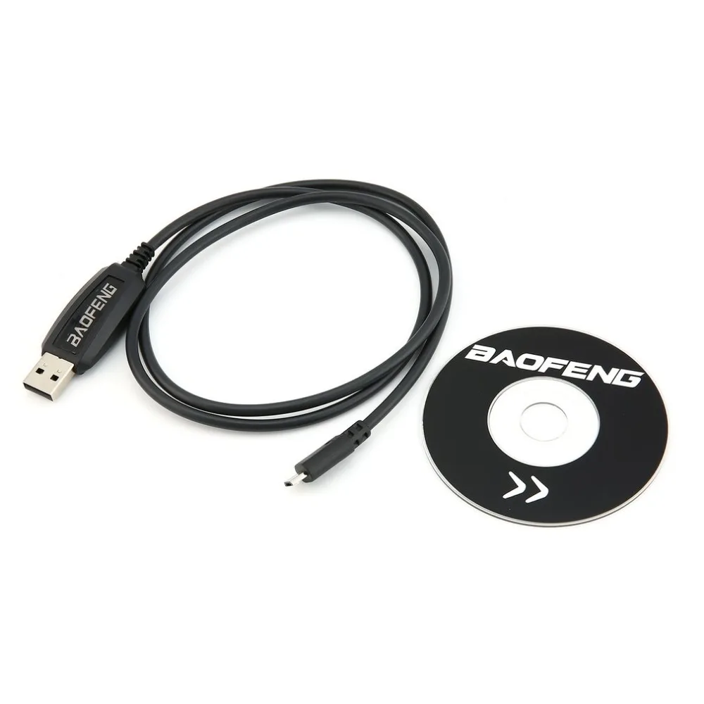 

Original for BAOFENG USB Programming Cable For BAOFENG BF-T1 Mini Radio Walkie Talkie With CD Firmware Parts