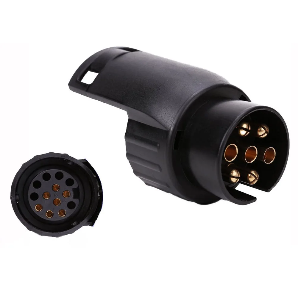 13 to 7Pin Electric Towing Converter Tow Bar Plug Adaptor Socket Trailer Caravan