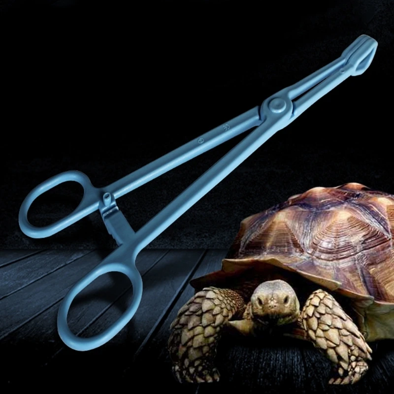

Drop Ship Reptile Terrarium Lizards Plastic Tongs Tweezers Pet Raising Feeding Tool Clips