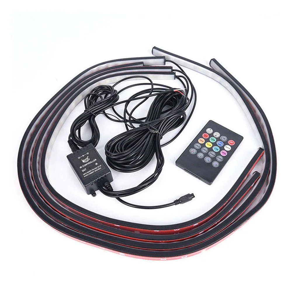 4X-RGB-LED-Under-Car-Tube-Strip-Underbody-Glow-Neon-waterproof-Light-Kit-Wireless-Voice-Control (1)