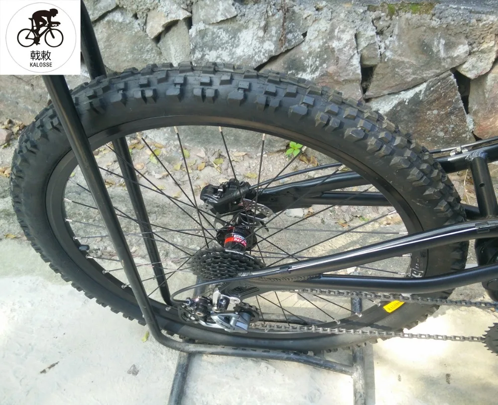 Perfect Kalosse  full suspension bicycle  30  speed Hydraulic brakes   M610   mountain bicycle Downhill DH mountain bike 26*2.35inch 16