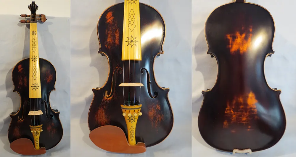 

NEW 4/4 violin Solid spruce top and maple back side handmade nice tone #12687