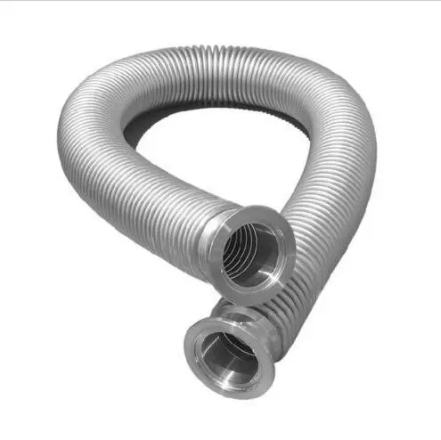 

KF-50 Flexible Hose Stainless steel 500mm vacuum corrugated pipe tube te