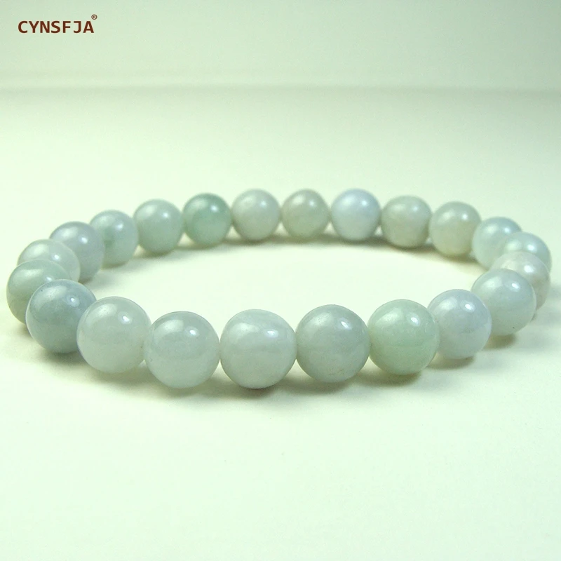 

Certified Natural A Grade Myanmar Emerald Jade Bangles Burmese Jadeite Bead Bracelets Birthday Gifts On Sale