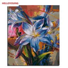 YH213 DIY Ручная роспись маслом преобладает цифровая картина маслом Цифры Картины маслом китайские Скручивающиеся Картины домашний декор