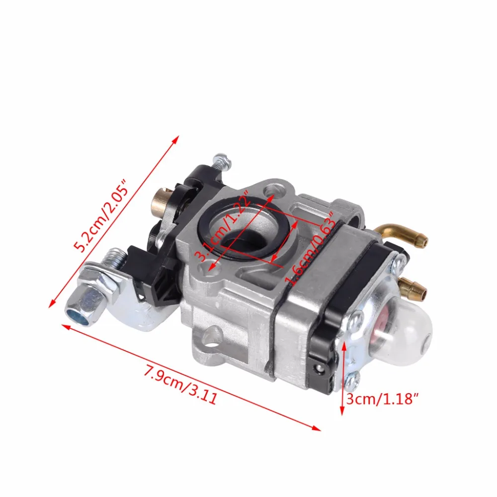 Горячая карбюратор 10 мм Carb w/прокладка для Echo SRM 260S 261S 261SB PPT PAS 260 261 BC4401DW триммер AUG11