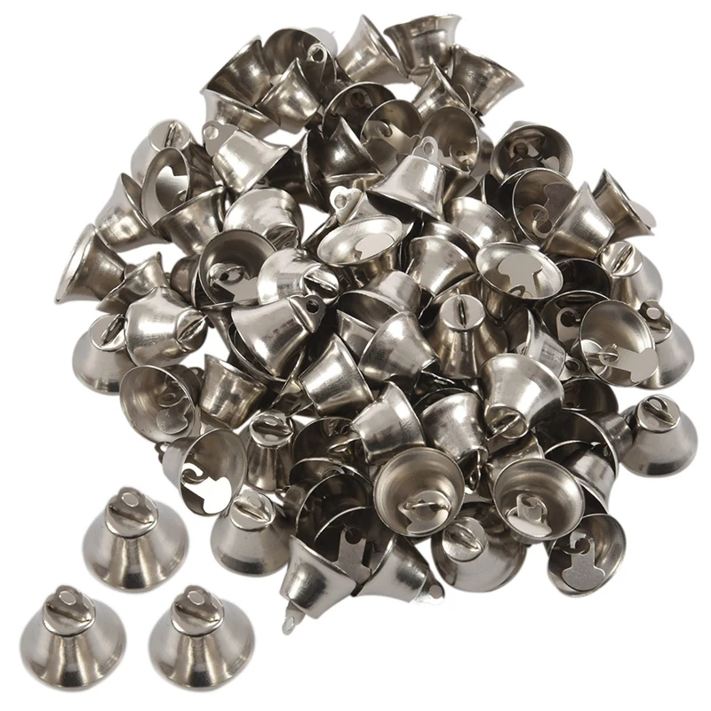 100 серебро 1,6 см Liberty колокольчики для рукоделия | колокольчики