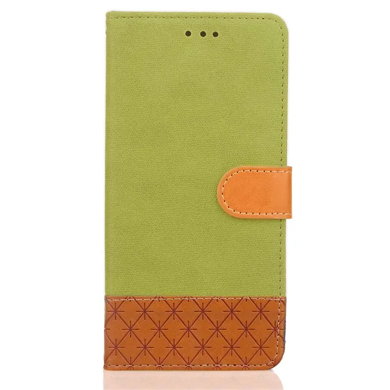 Роскошный чехол для LG G3 G4 G5 G6, чехол из джинсовой кожи, мягкий силиконовый кошелек, флип-чехол для телефона LG G6 G3 G 6 5 4, чехол Fundas - Цвет: green