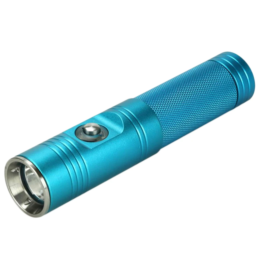 Professional Waterproof 1200 Lumens LED Scuba Diving Flashlight Underwater Torch - 2 Colors Water Sports SCUBA Snorkeling
