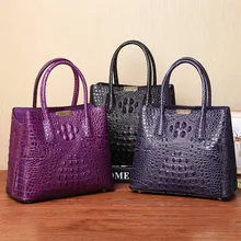 ICEV повседневные европейские модные кожаные женские сумочки сумки Аллигатор женские Офисные Сумки сумки для женщин Bolsos