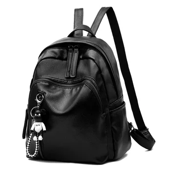 

080418 newhotstacy women PU leather backpack lady casual travel bag