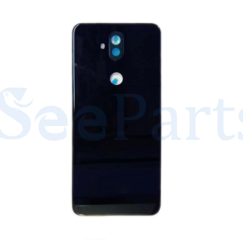 Задняя крышка аккумулятора для Asus ZenFone 5 Lite 5Q X017DA ZC600KL S630 SDM630 стеклянная задняя крышка батарейного отсека чехол с объективом камеры