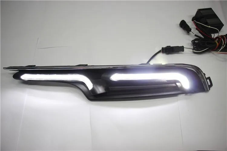 EOsuns светодиодный дневный ходовой светильник DRL для Volkswagen Golf 7 беспроводной