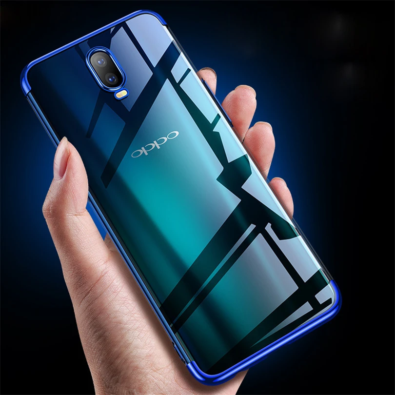 

Schenyun Luxury Soft TPU Case For oppo F11 pro F9 F7 F5 R17 R19 R11 R11s plus Transparent Plating Shining case For oppo F9 Case