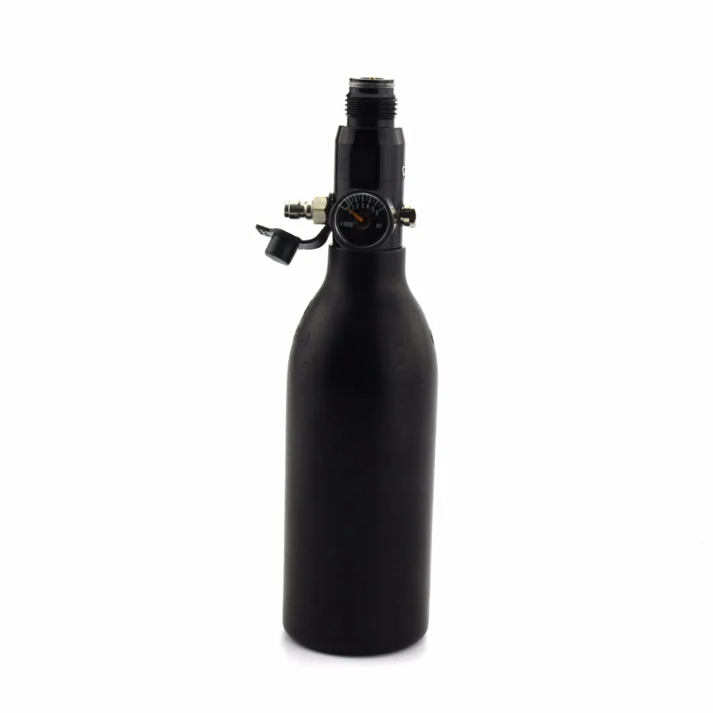PCP Пейнтбол Airsoft Air Bottle HPA Танк 5/8 18UNF 0.2L/0.45L 300bar 4500psi цилиндр с регулятором Входное