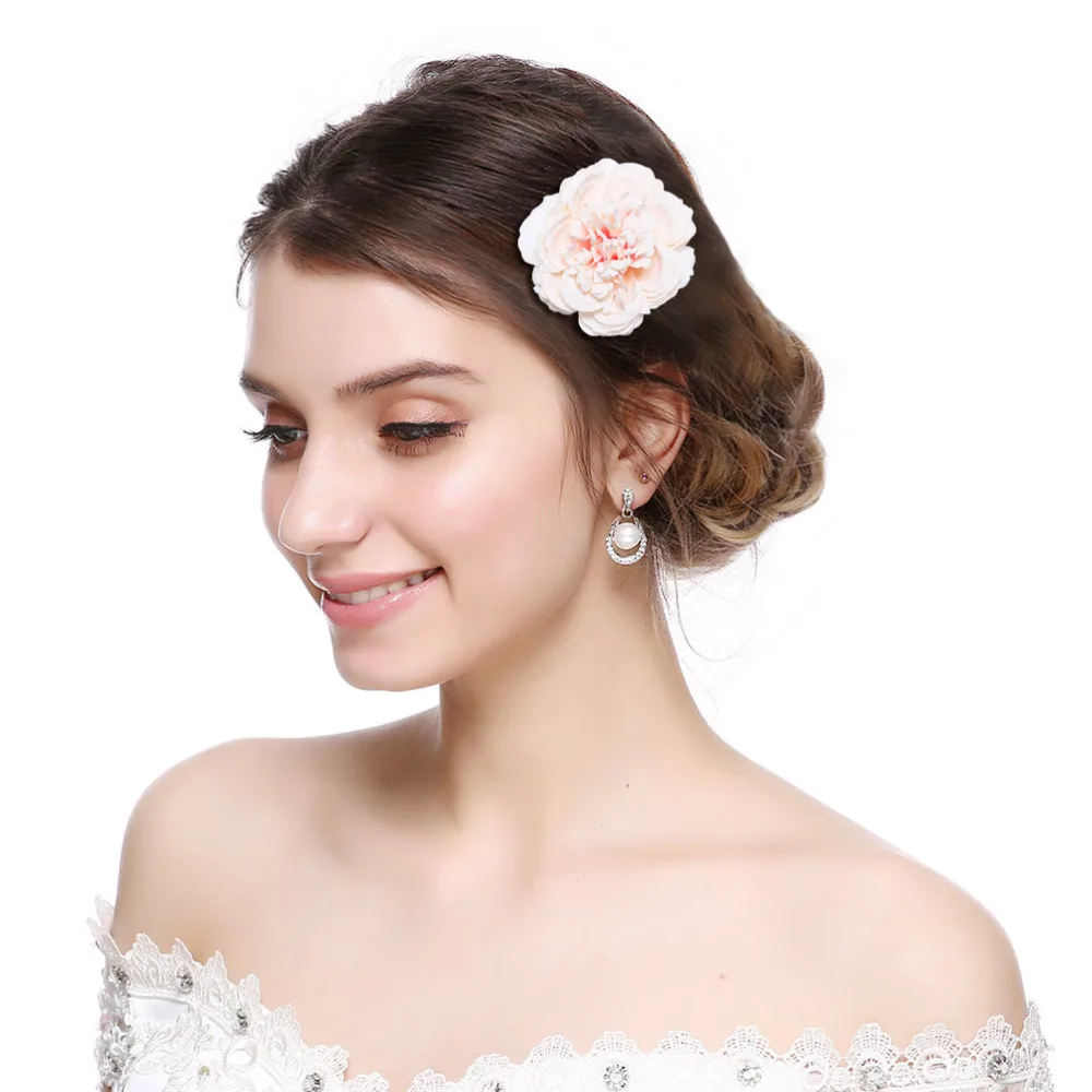 M MISM 1pc Floral Hair Clips for Girls Women Hair Accessories Brooch