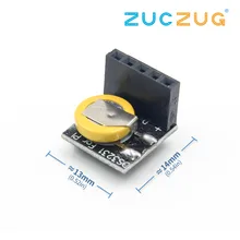 Точность DS3231 Модуль часов реального времени RTC DS3231 3,3 V/5 V с батареей для Raspberry Pi