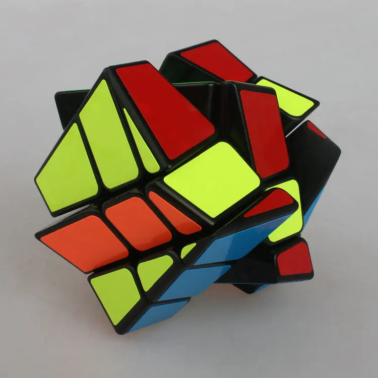 Высокое качество YongJun Moyu Crazy Fenghuo Fisher Cube 3x3x3 волшебный куб головоломка на скорость часы-кольцо с крышкой игрушки Специальные игрушки