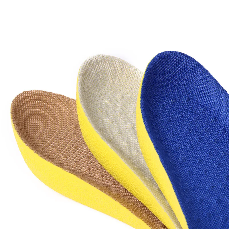 Increased insole, stealth movement for men and women, breathable deodorant half insole height cushion NZ-1