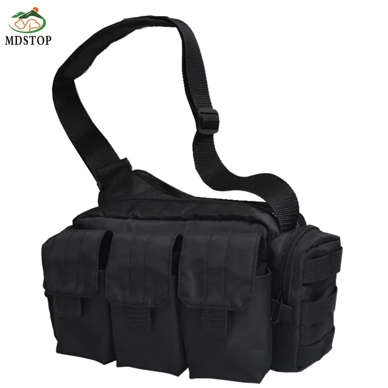 Мульти-карманы Открытый прочный Охота Тактический плечо слинг чемоданчик с веб-платформы