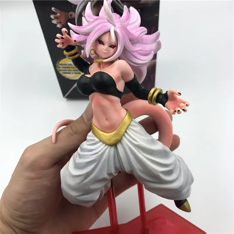 Dragon Ball Z Специальный Majin Buu Android 19 Android 21 девушка конечной формы Ver. Фигурка DBZ Goku Buu ПВХ Модель 22 см